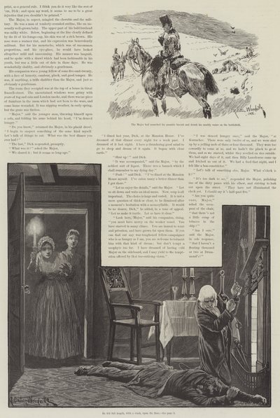 Zynisches Glück, Eine Geschichte eines Mannes mit Gewissen, von David Christie Murray von Richard Caton Woodville junior